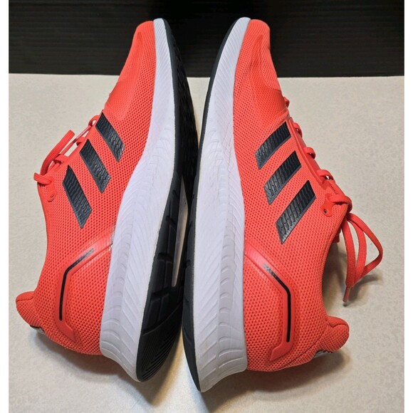 Adidas Run Falcon 2.0 Running Lace up Men's Shoes Size 11.5, 2021 Solar Red, NEW - Picture 5 of 16